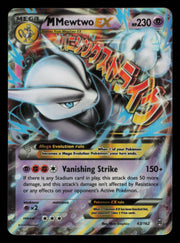 M Mewtwo EX 63/162 Holo Rare EX BREAKthrough Pokemon