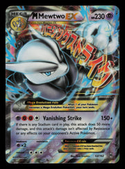 M Mewtwo EX 63/162 Holo Rare EX BREAKthrough Pokemon