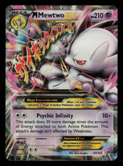 M Mewtwo EX 64/162 Holo Rare EX BREAKthrough Pokemon