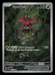 Tapu Bulu 065/064 Illustration Rare Shrouded Fable Pokemon