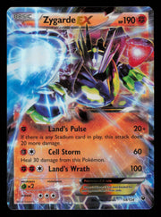 Zygarde EX 54/124 Holo Rare EX Fates Collide Pokemon