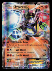 Zygarde EX 54/124 Holo Rare EX Fates Collide Pokemon