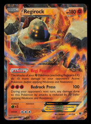 Regirock EX 43/124 Holo Rare EX Fates Collide Pokemon