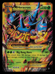 M Heracross EX 112/111 Secret Rare Furious Fists Pokemon