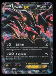 Yveltal EX 79/146 Holo Rare EX XY Pokemon