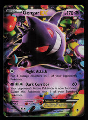 Gengar EX 34/119 Holo Rare EX Phantom Forces Pokemon