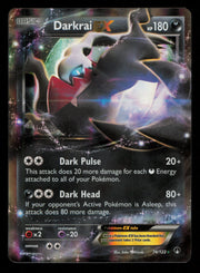 Darkrai EX 74/122 Holo Rare EX BREAKpoint Pokemon