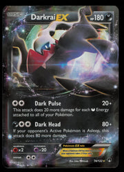 Darkrai EX 74/122 Holo Rare EX BREAKpoint Pokemon