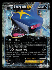 Sharpedo EX 91/160 Holo Rare EX Primal Clash Pokemon
