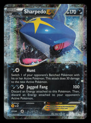 Sharpedo EX 91/160 Holo Rare EX Primal Clash Pokemon
