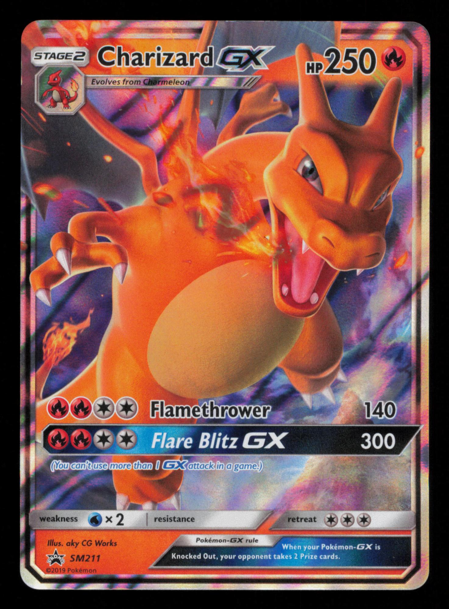 Charizard GX SM211 Promo SM Black Star Promos Pokemon