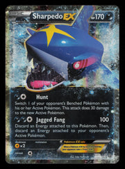 Sharpedo EX 91/160 Holo Rare EX Primal Clash Pokemon