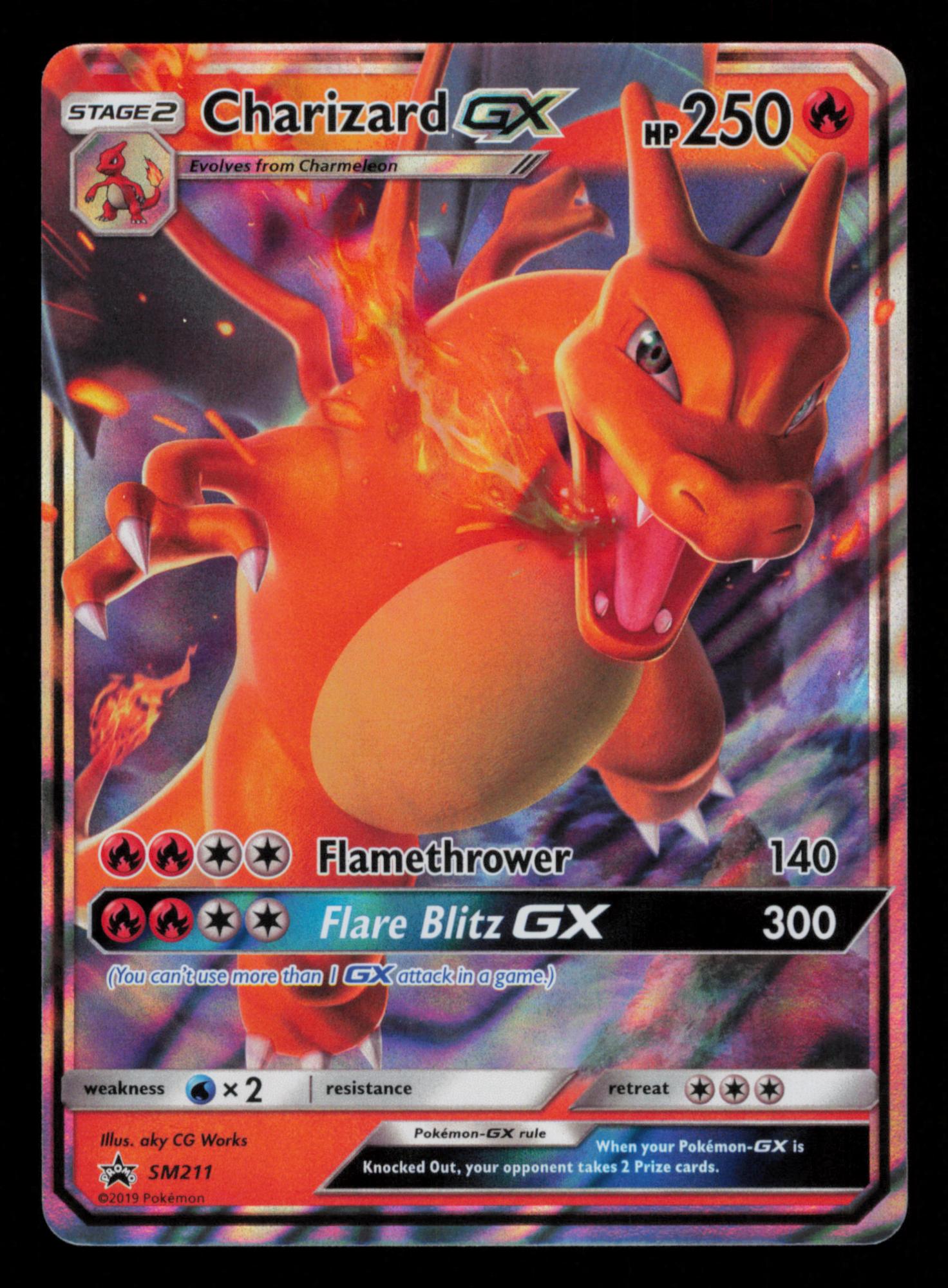 Charizard GX SM211 Promo SM Black Star Promos Pokemon