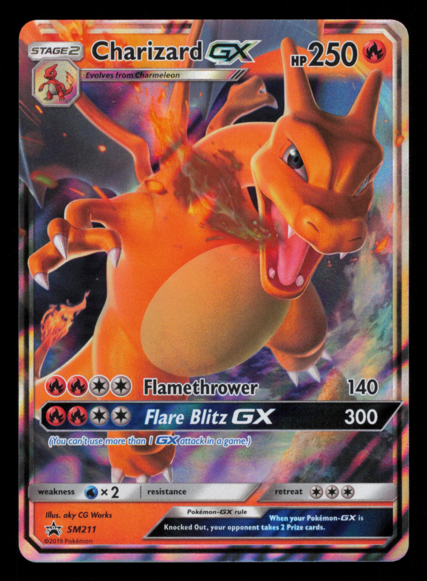 Charizard GX SM211 Promo SM Black Star Promos Pokemon