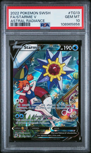 Starmie V TG13/TG30 Astral Radiance Pokemon PSA 10